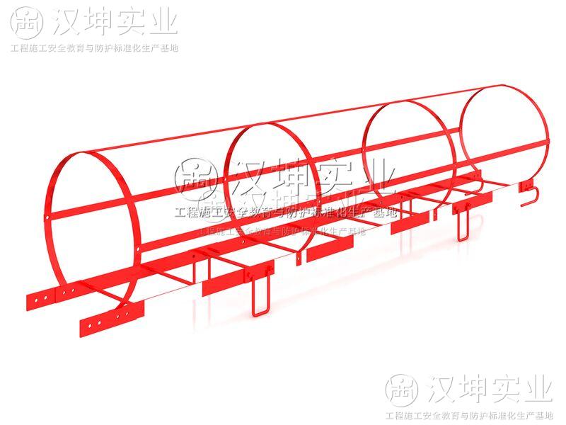 带笼钢柱钢制爬梯